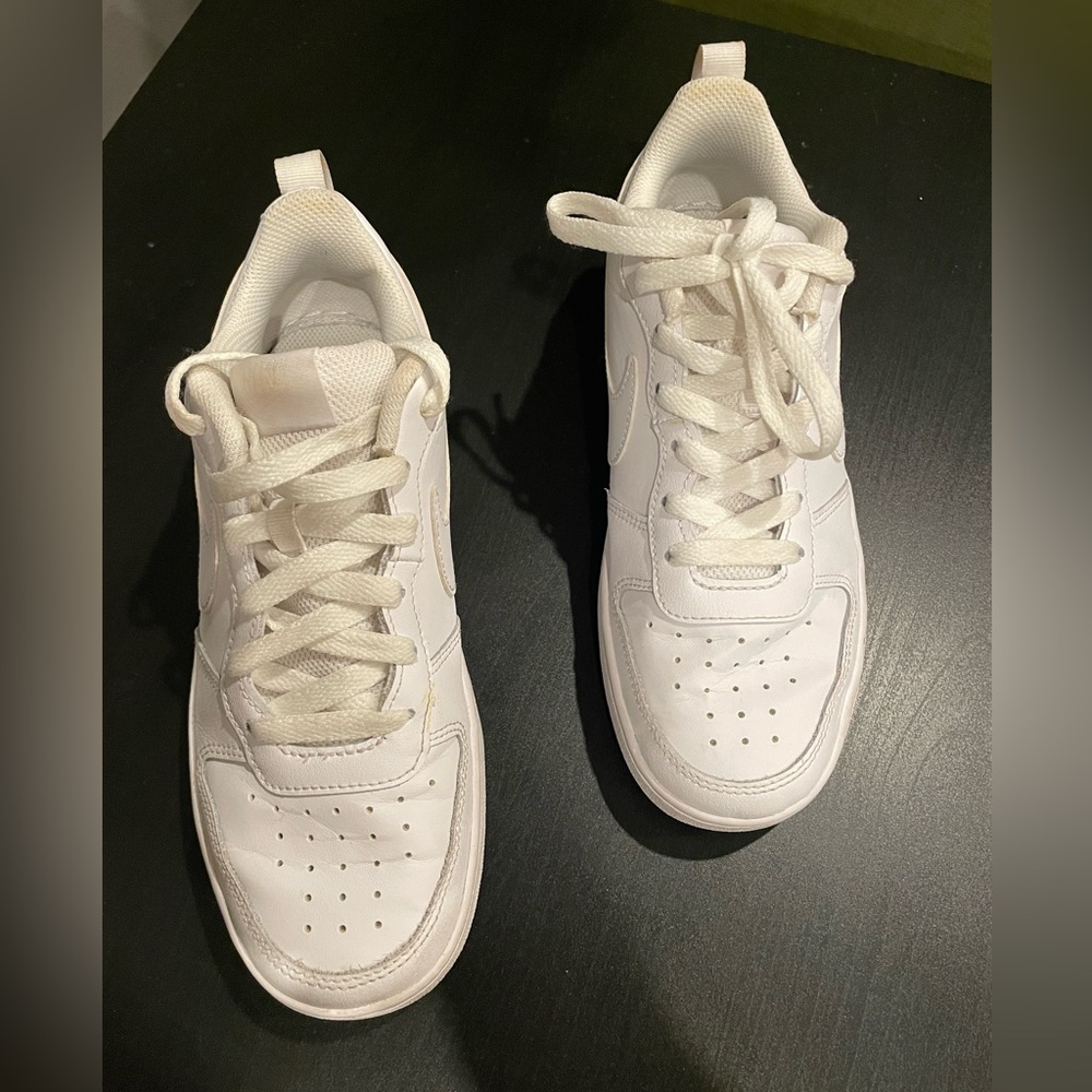 Nike - Big kids court Borough low recraft Casual sneakers, white size 6Y Youth